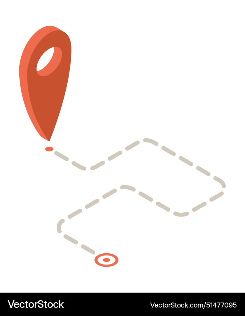 Gps navigation map pointer icon isometric Gps navigation map pointer icon isometric vector image