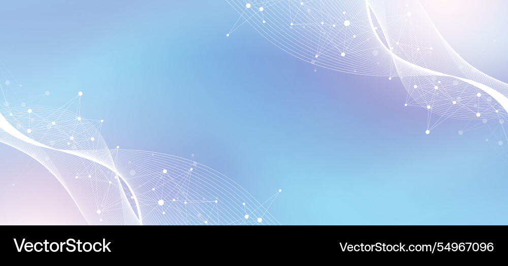 Global network connection banner design template Global network connection banner design template vector image