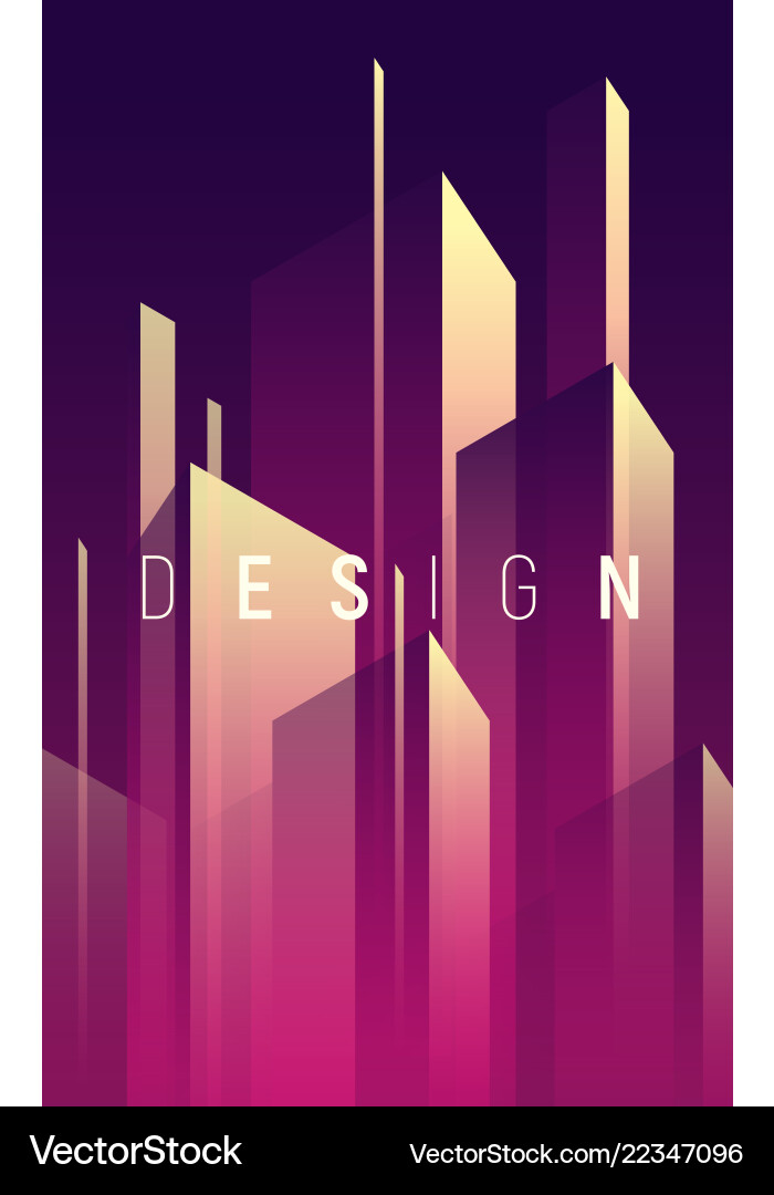 Gradient geometric abstract background Gradient geometric abstract background vector image
