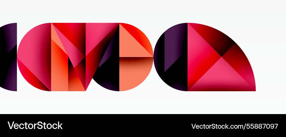 Abstract geometric background with layered Abstract geometric background with layered vector image