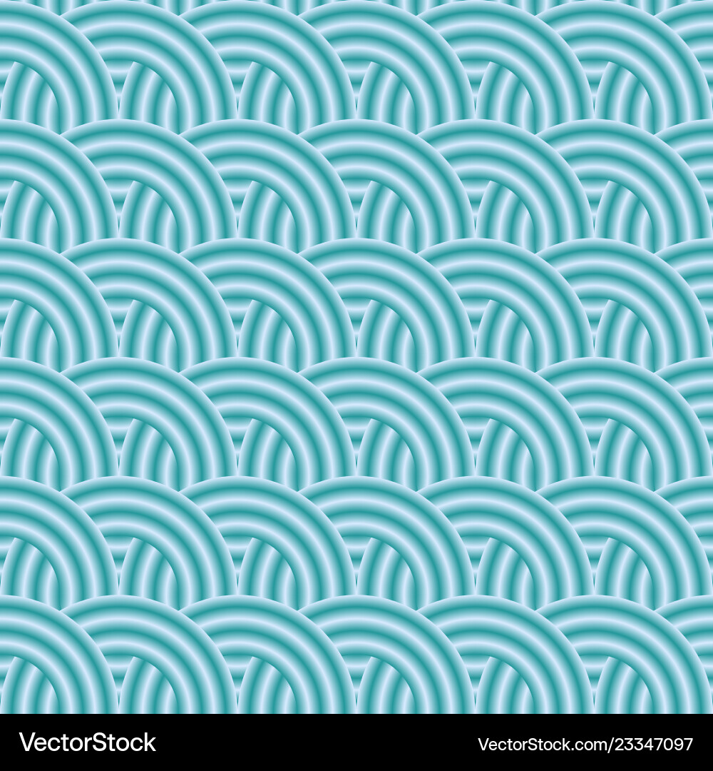 Background with round shapes seamless pattern Vector Image