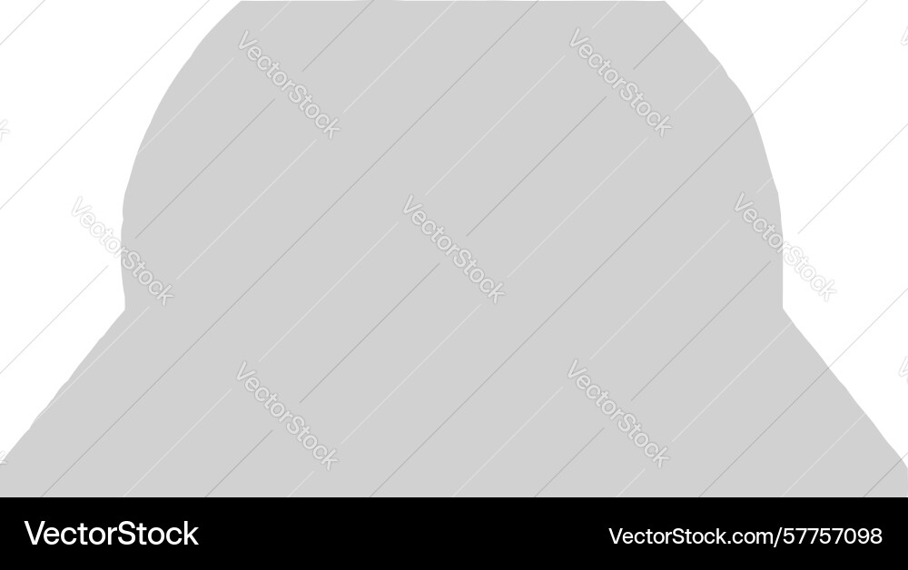 Plain speaker bell form icon design generative ai vector image