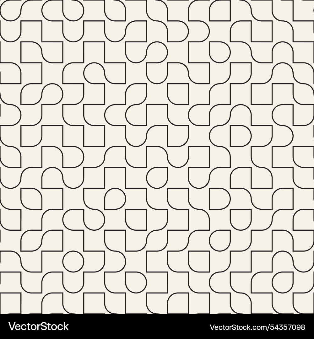 Seamless pattern repeating geometric elements Seamless pattern repeating geometric elements vector image