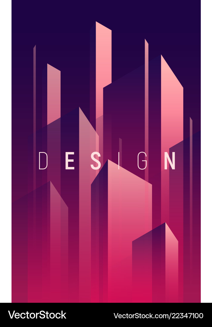Gradient geometric abstract background Gradient geometric abstract background vector image