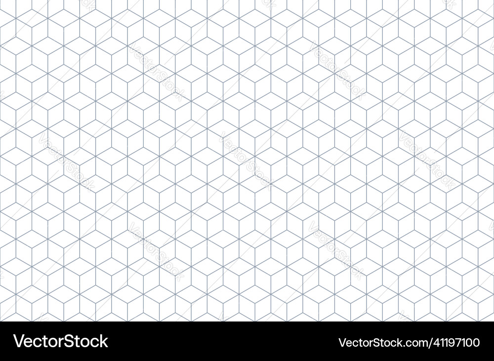 Isometric grid with editable strokes Isometric grid with editable strokes vector image