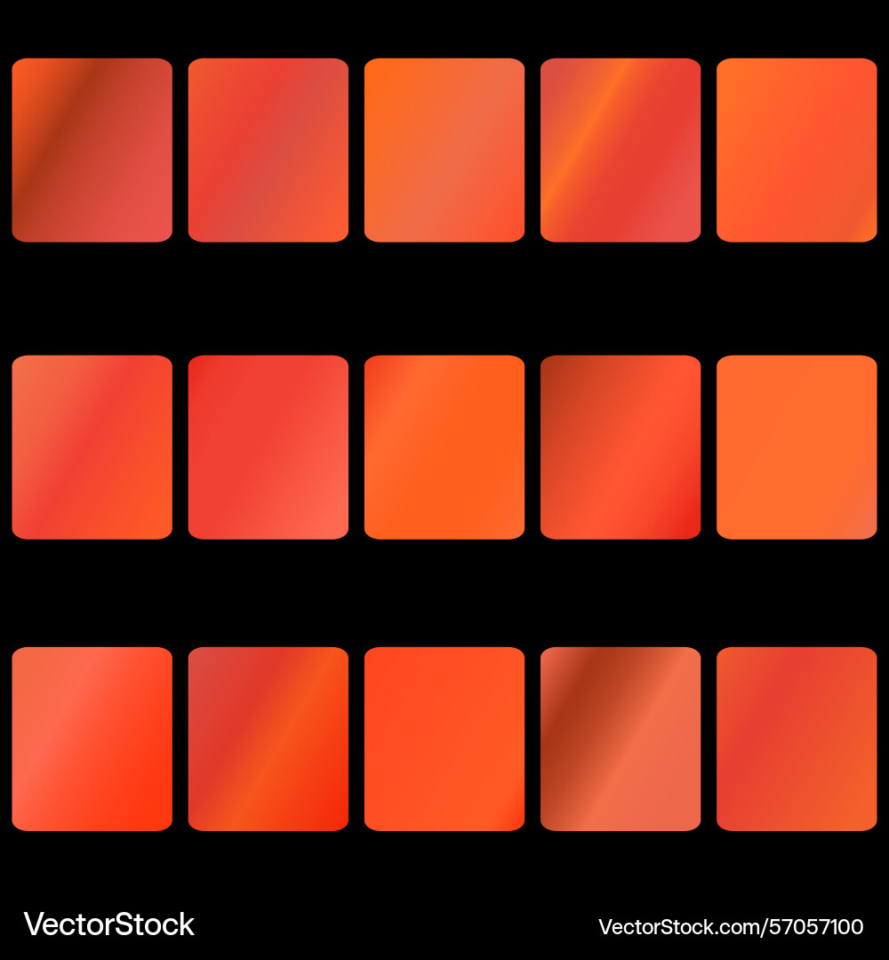 Mobile screen lock display collection of colorful Mobile screen lock display collection of colorful vector image