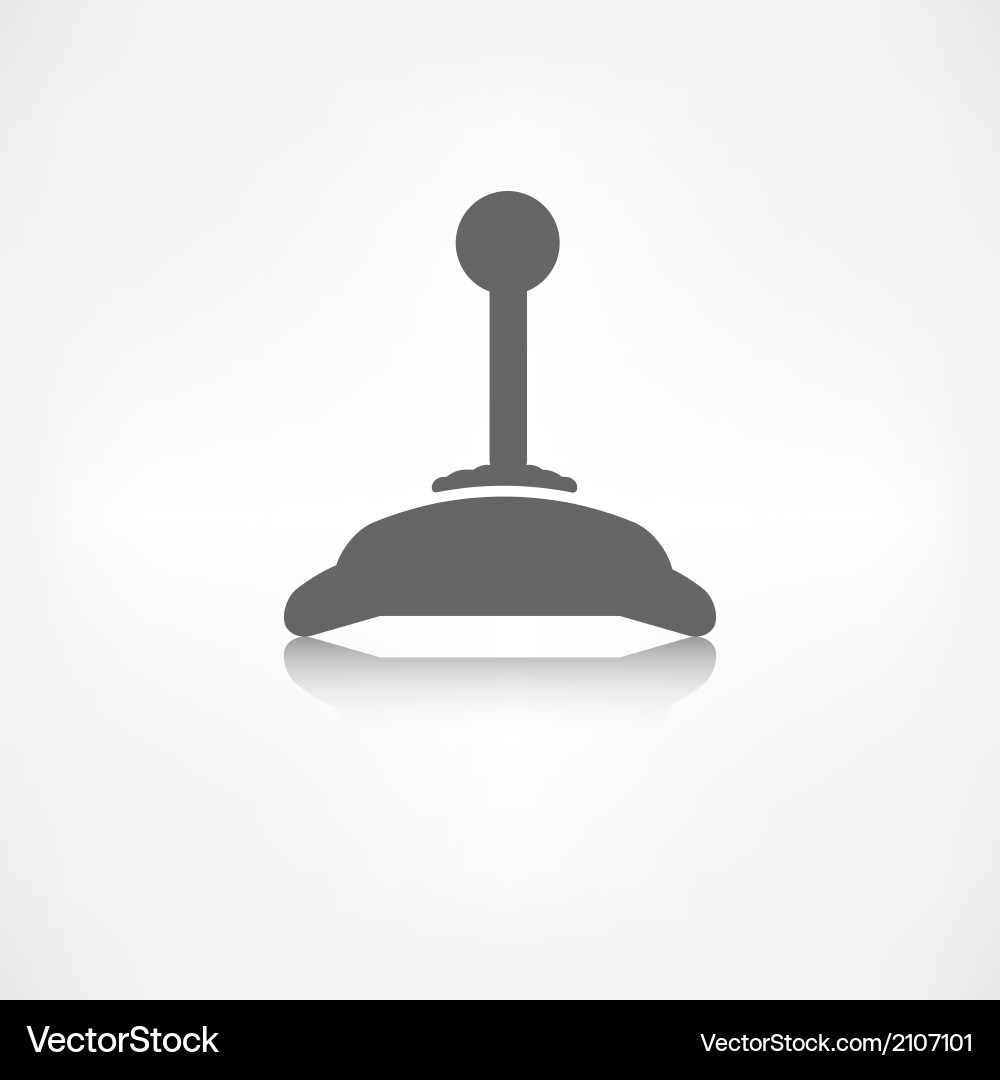Joystick Icon - Web & Technology vector image