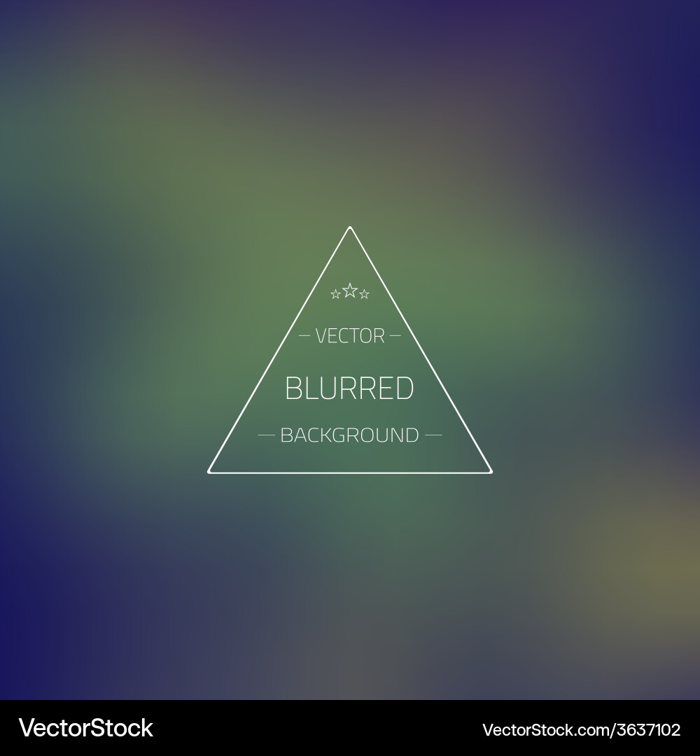 Abstract gradient mesh blurred background vector image