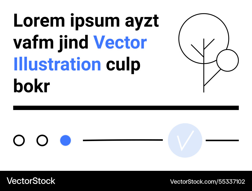 Minimalist design with placeholder text abstract Minimalist design with placeholder text abstract vector image