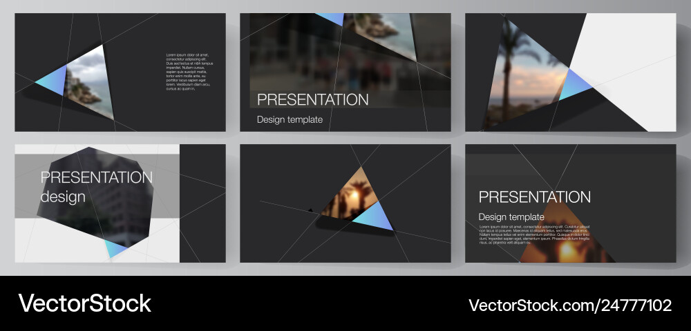 Minimalistic abstract layout vector image