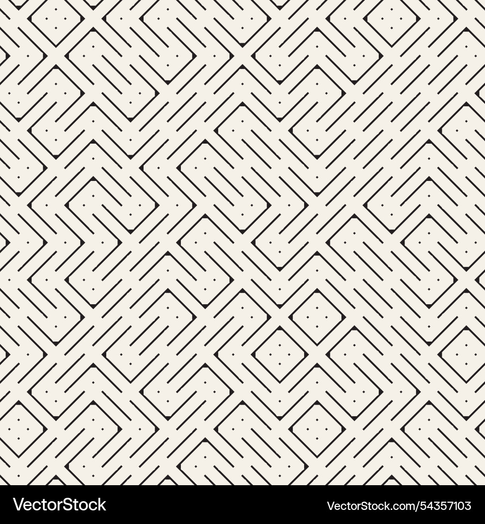Seamless pattern repeating geometric elements Seamless pattern repeating geometric elements vector image