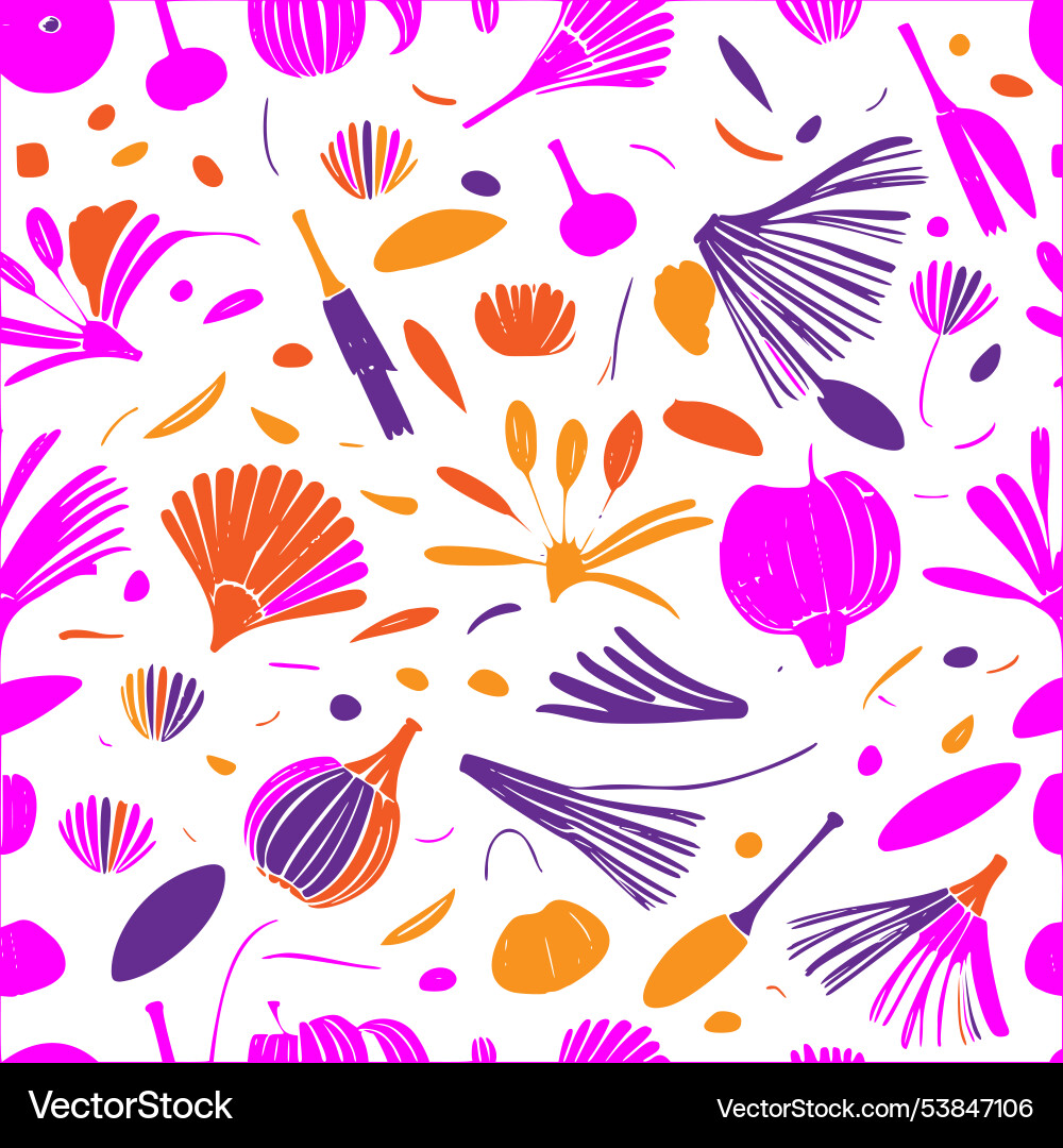 Broomstick abstract pattern seamless Broomstick abstract pattern seamless Vector Image