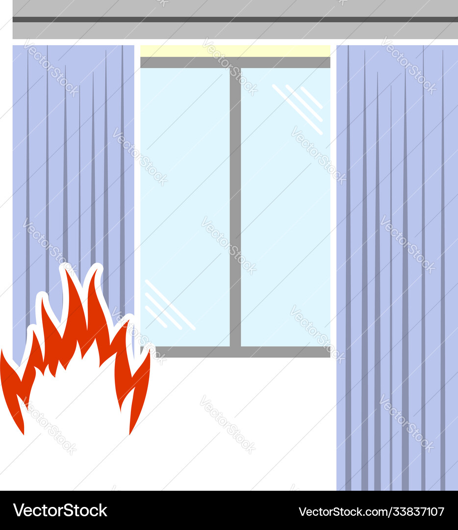 Home fire icon Royalty Free Vector Image - VectorStock