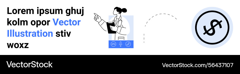 Scientist discussing data analysis with financial Scientist discussing data analysis with financial vector image