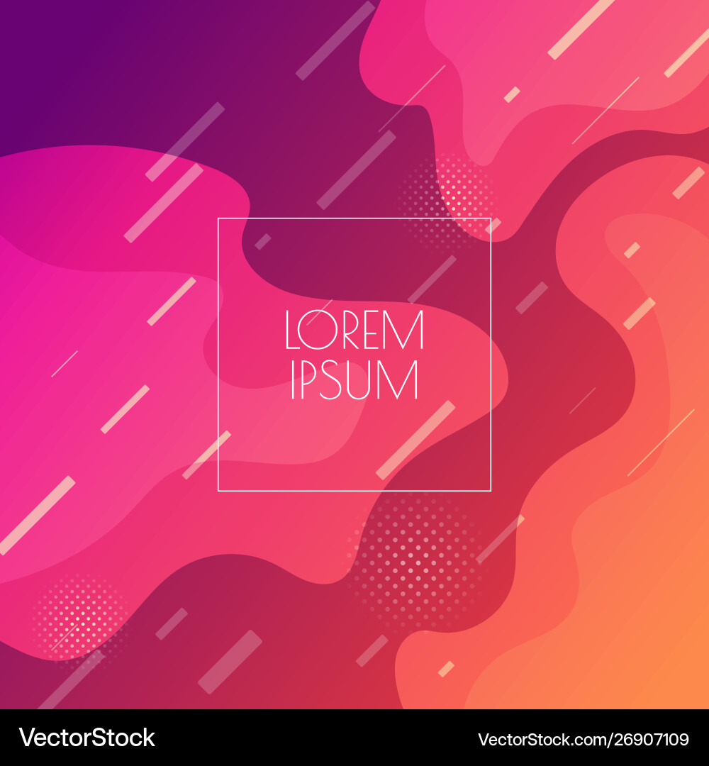 Fluid Gradient Background Vector Image