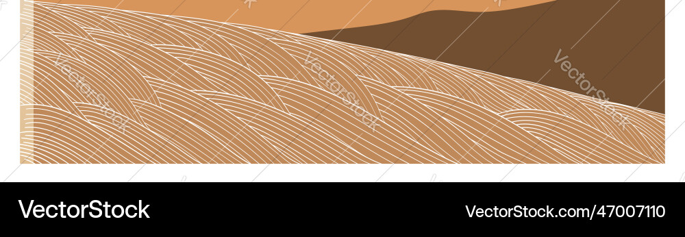 Abstract Curve Pattern - Asian Style Vector Image