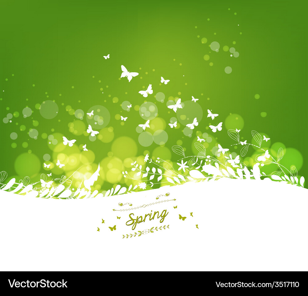 Spring background Vector Image
