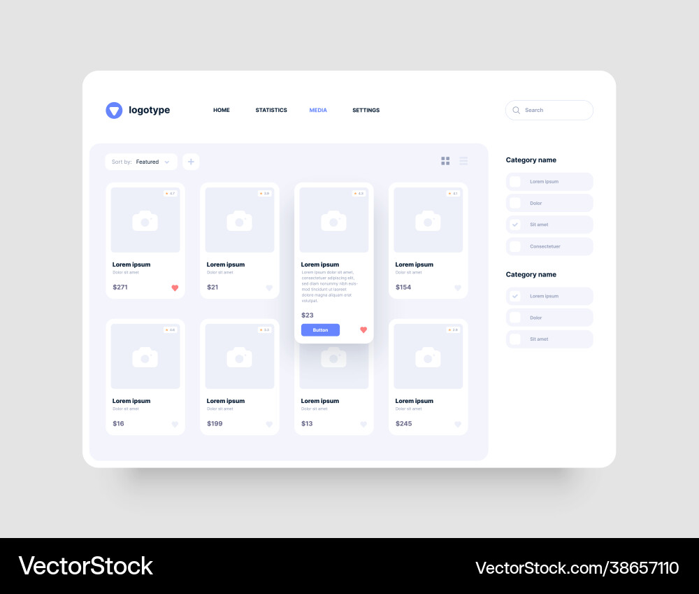 Wireframes screens dashboard ui and ux kit design Wireframes screens dashboard ui and ux kit design Vector Image