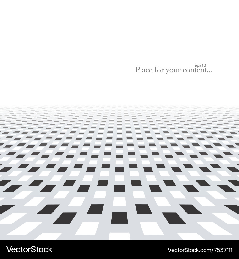 Abstract background with a perspective vector image