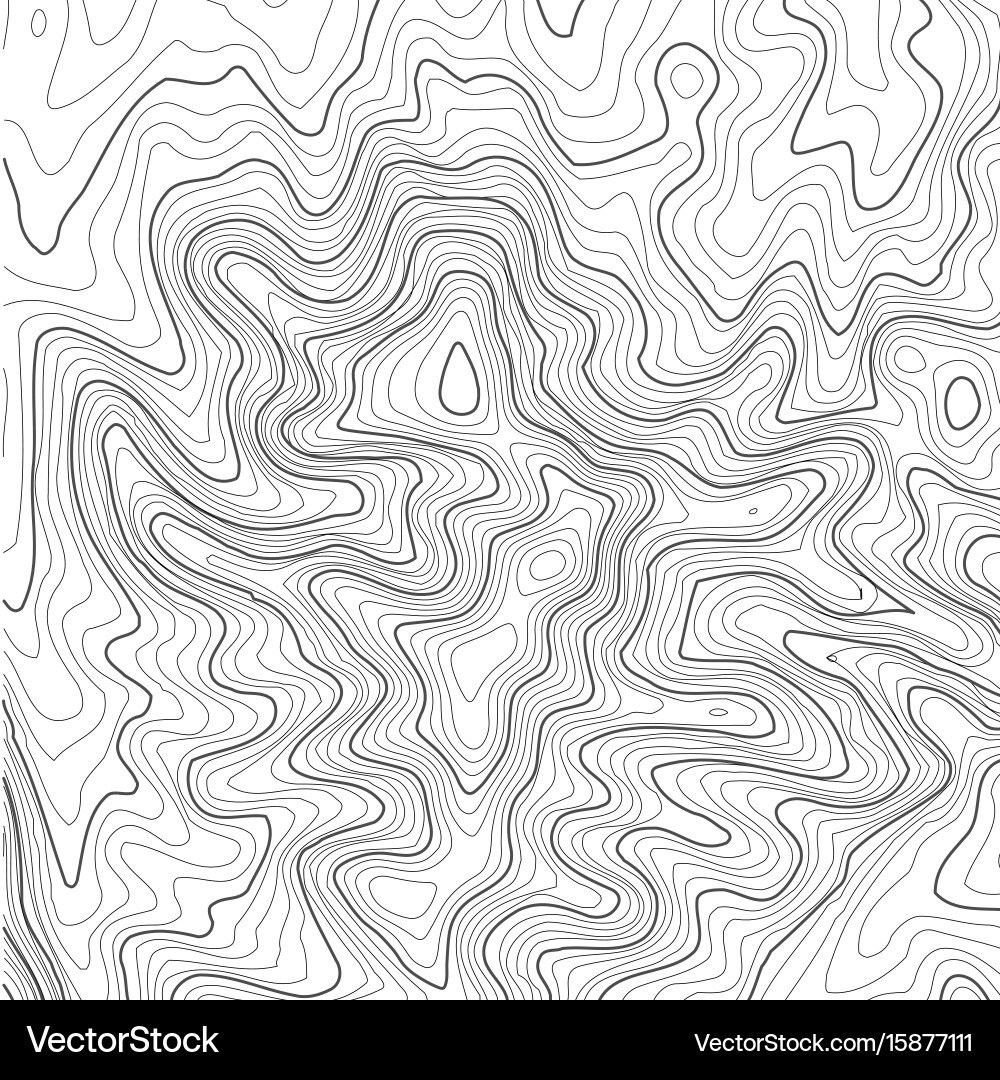 Topographic map background with space for copy vector image