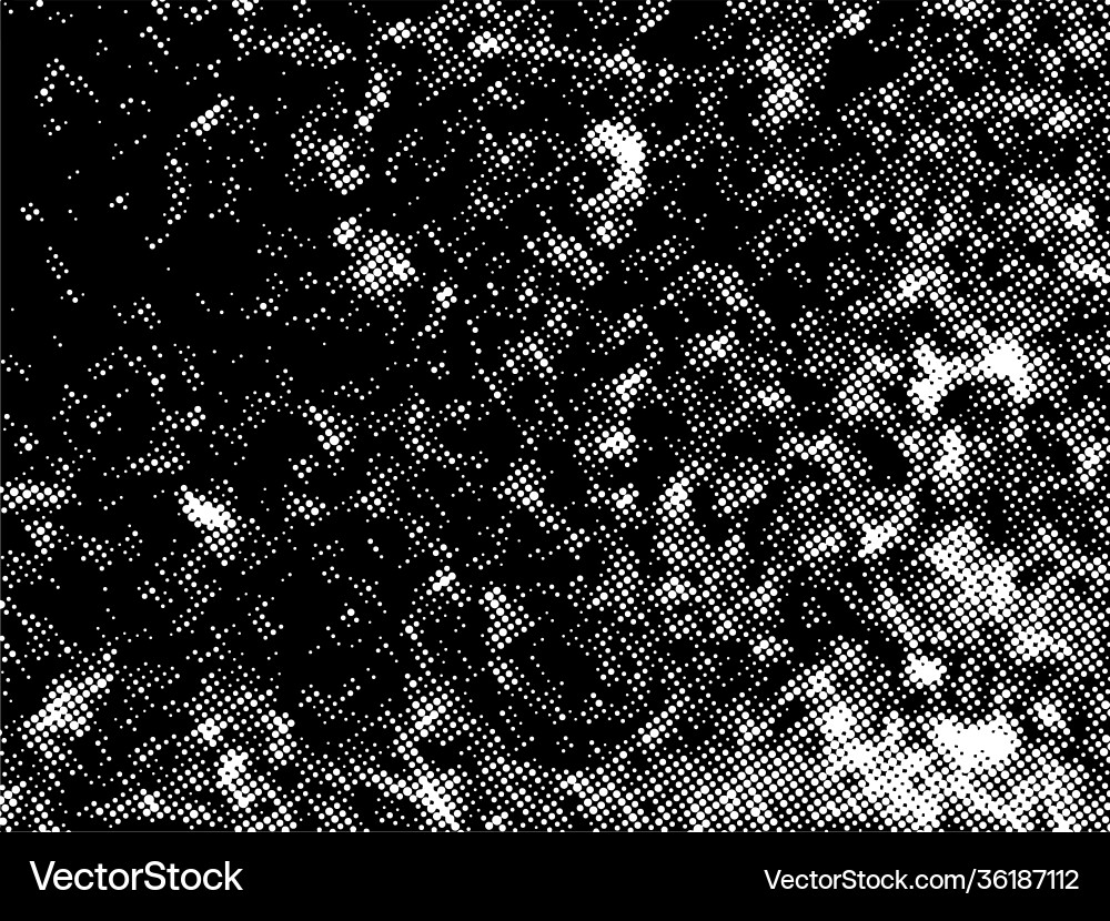 Grunge halftone dots background Royalty Free Vector Image