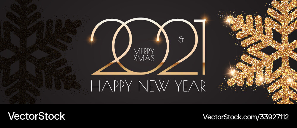 Happy new 2021 year elegant holiday design Happy new 2021 year elegant holiday design vector image