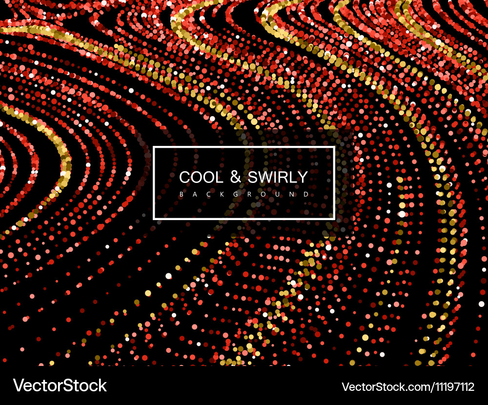 Luxury background with shiny ruby glitters Vector Image