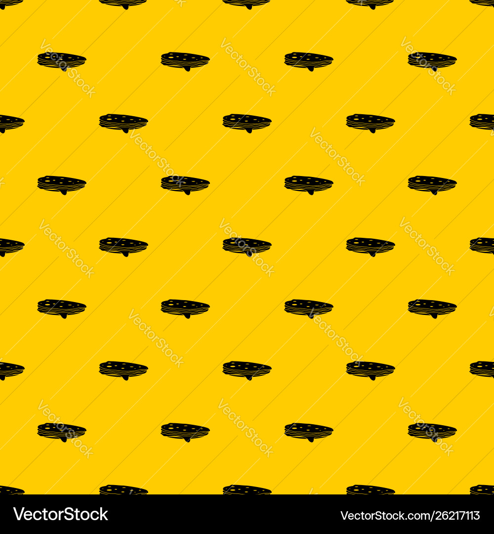Stack pancakes pattern Vector Image