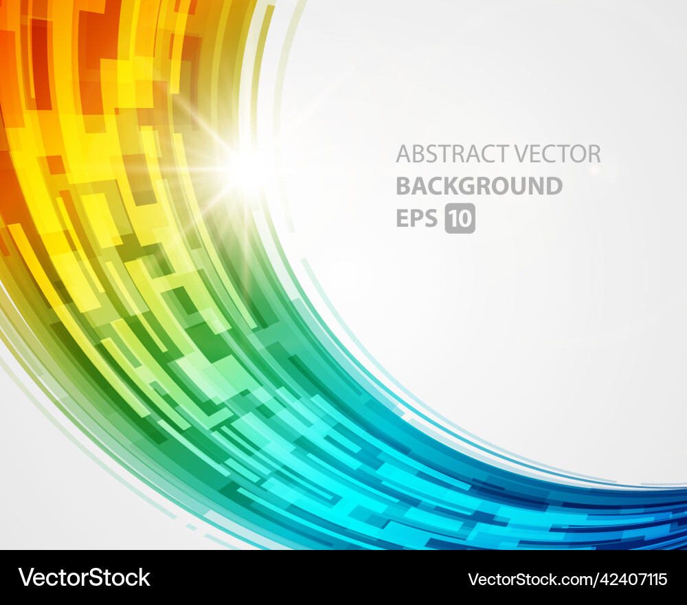 Digital wave hi tech data flow innovation connect Digital wave hi tech data flow innovation connect vector image