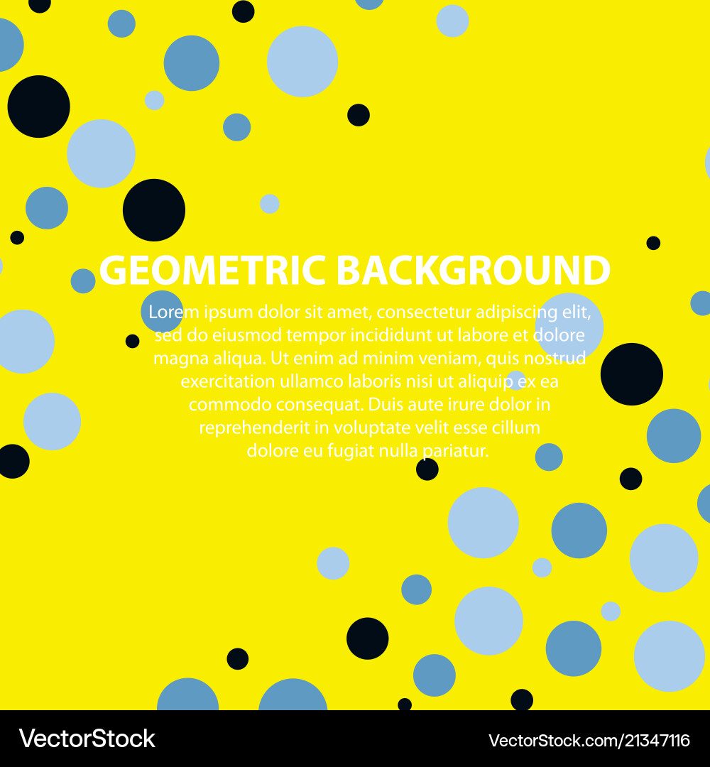 Abstract geometric pattern and background vector image