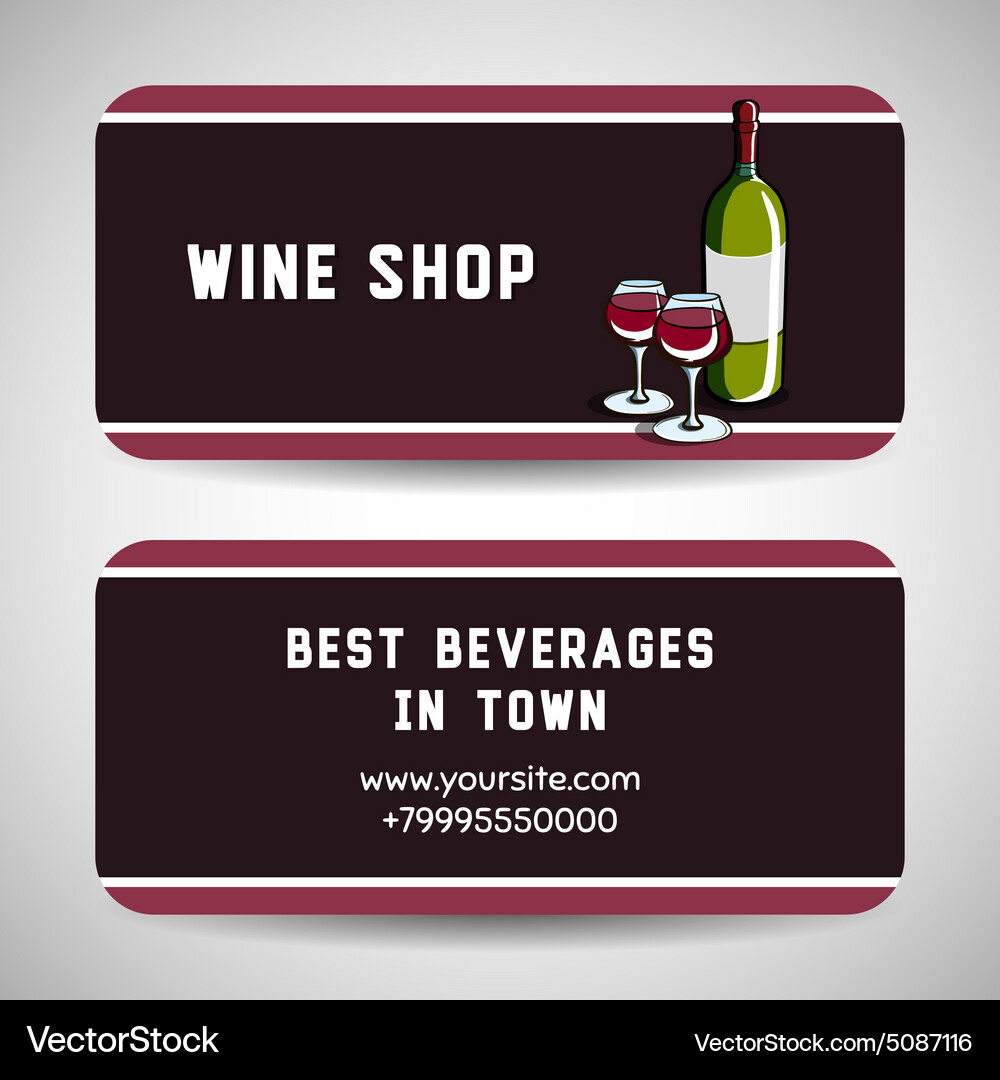 Card template with hand drawn elements you can use Vector Image
