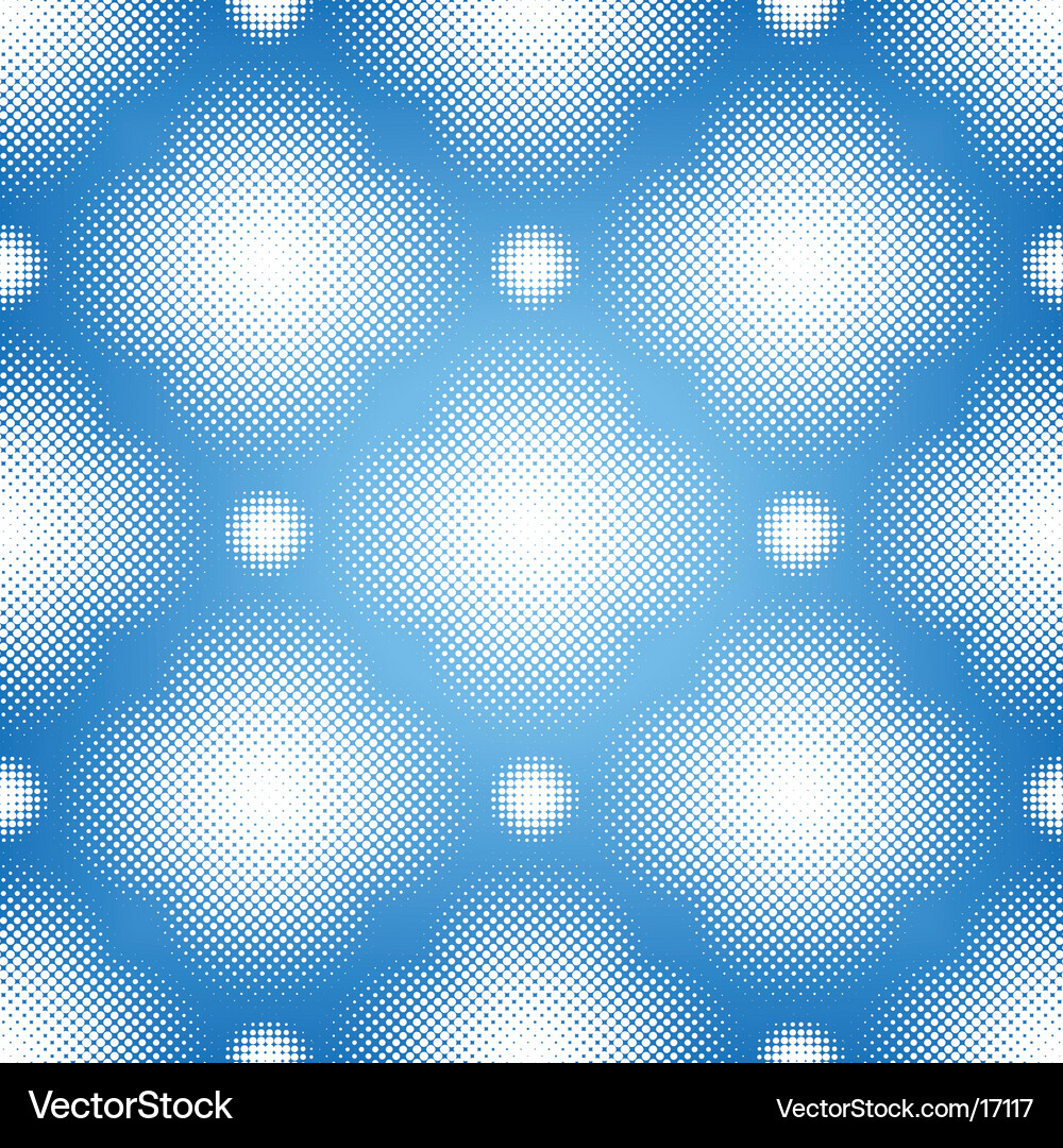 Halftone Dot Pattern Vector Image