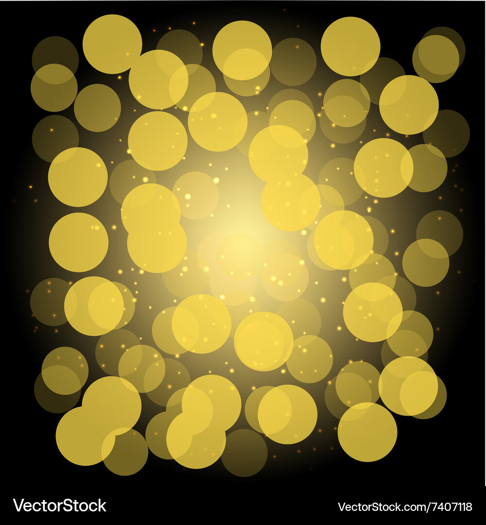 Abstract blurred background bokeh Vector Image