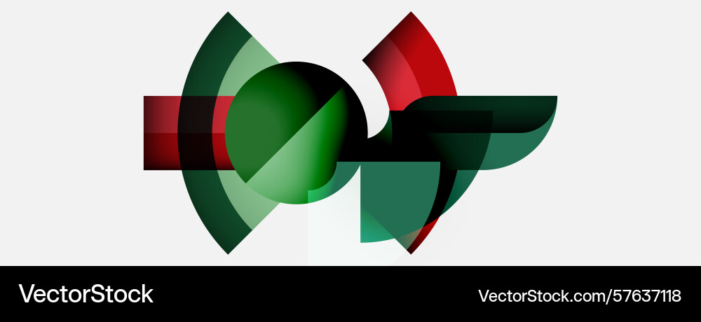 Abstract design features overlapping curved Abstract design features overlapping curved Vector Image
