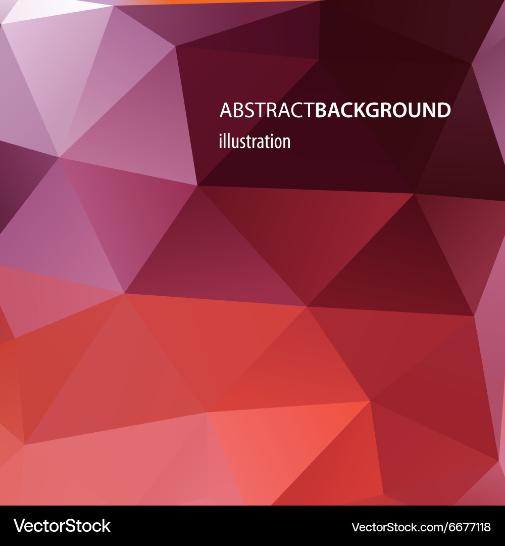 Abstract triangular background Vector Image