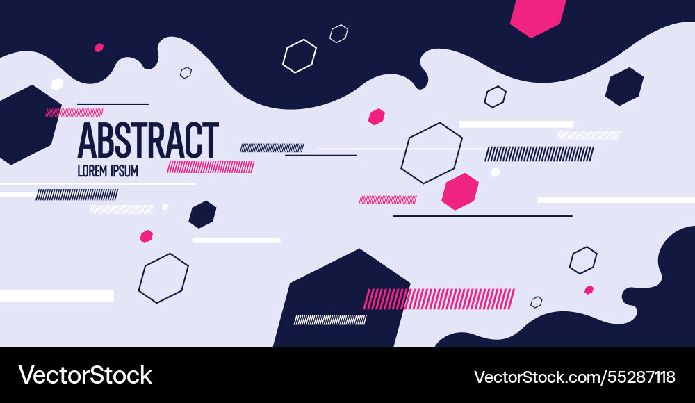 Background with abstract shapes a template Background with abstract shapes a template vector image