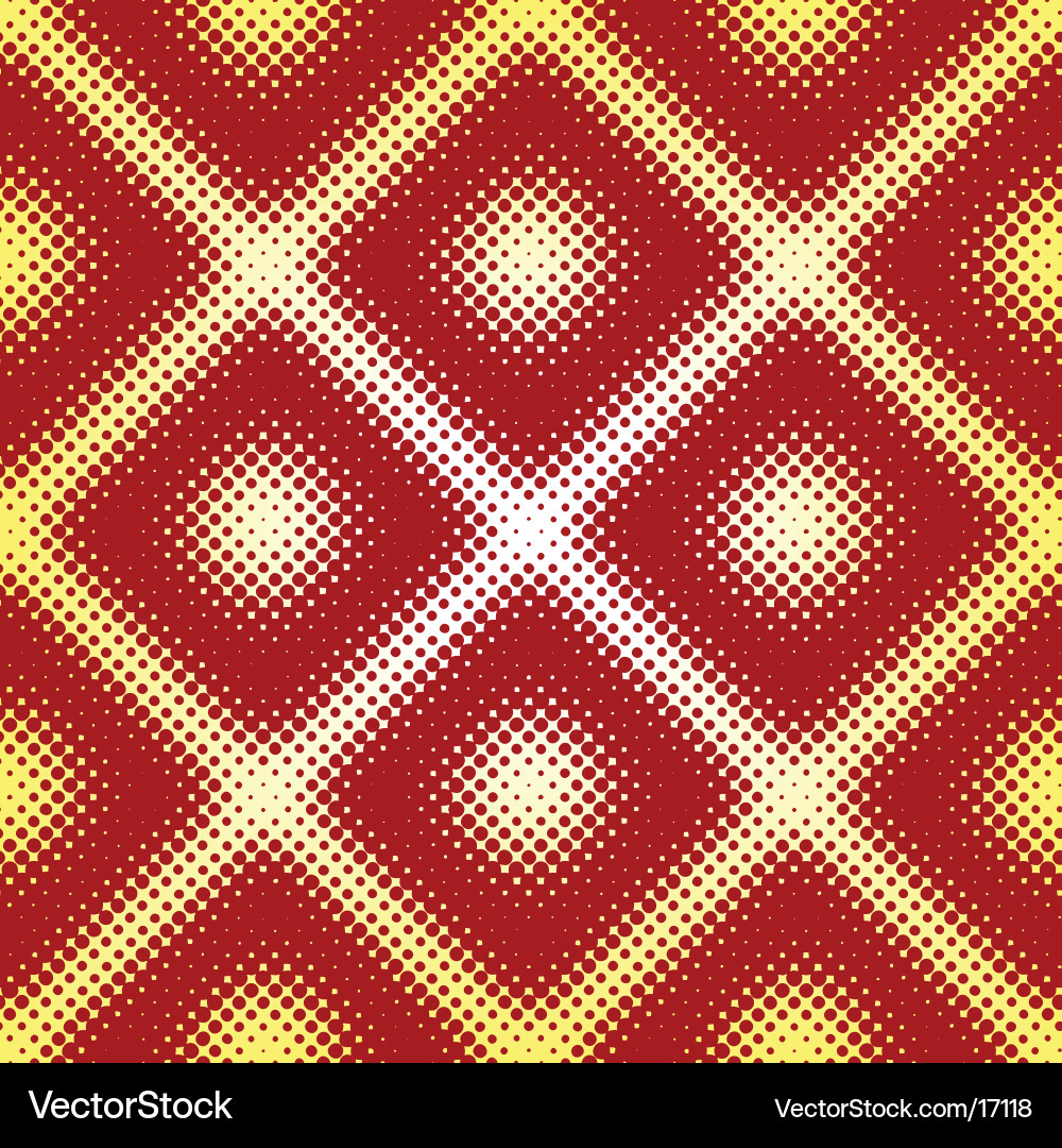 Retro Halftone Pattern vector image