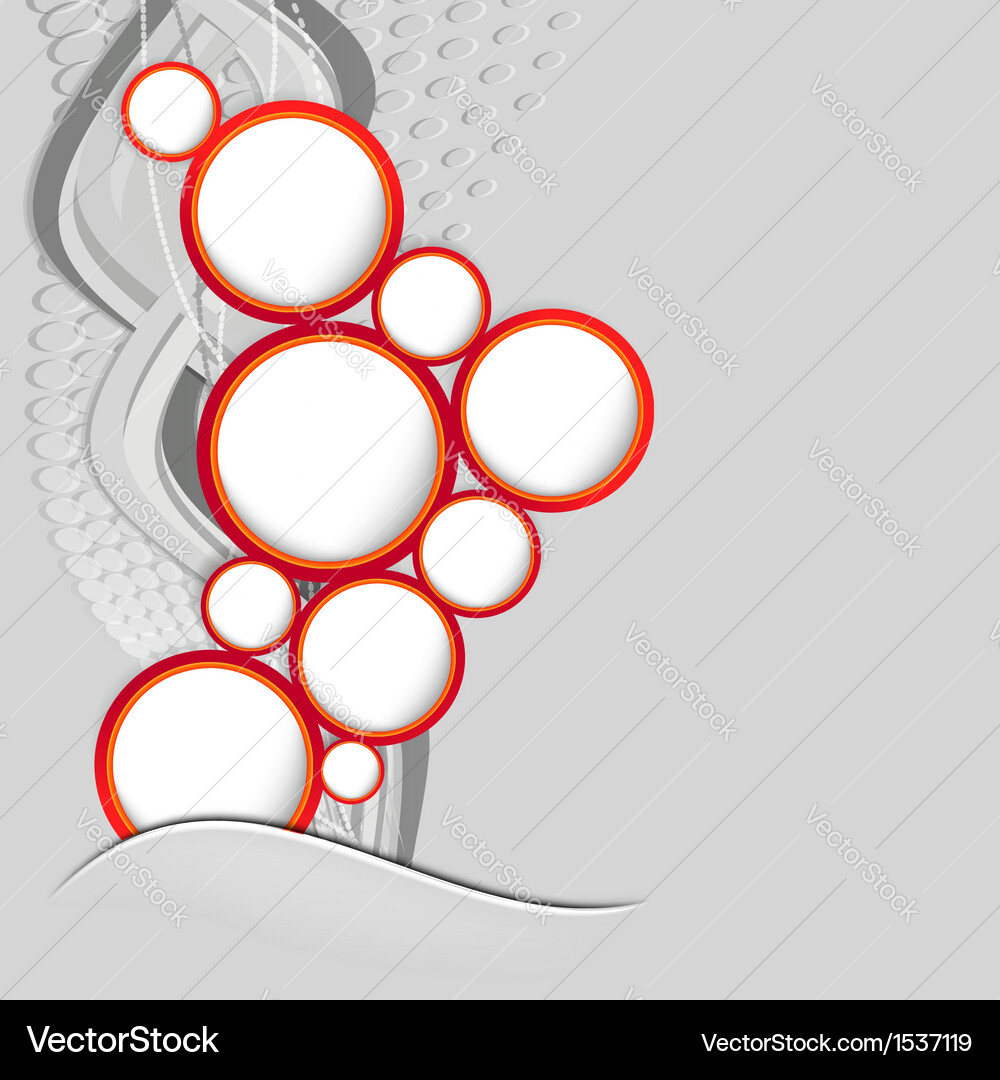 Abstract web design speech bubble Vector Image