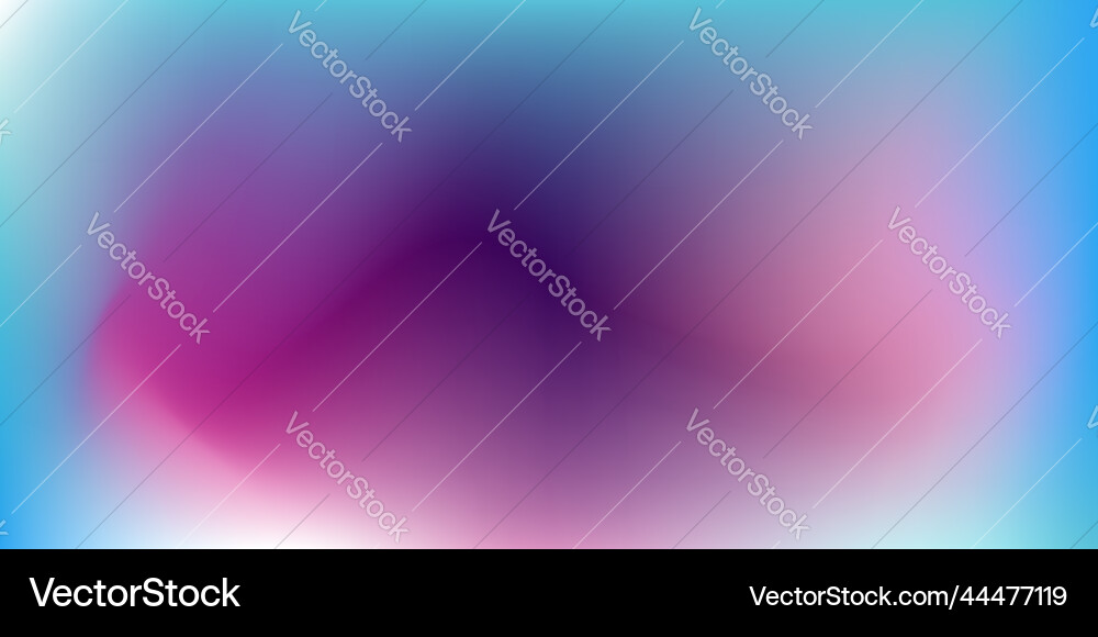 Gradient design template with blurred effect vector image