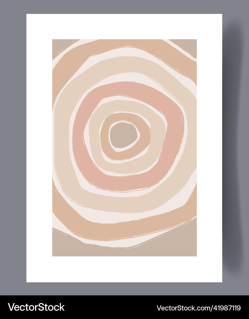 Printed Wand Kunst Poster Set Printed Wand Kunst Poster Set vektorbild