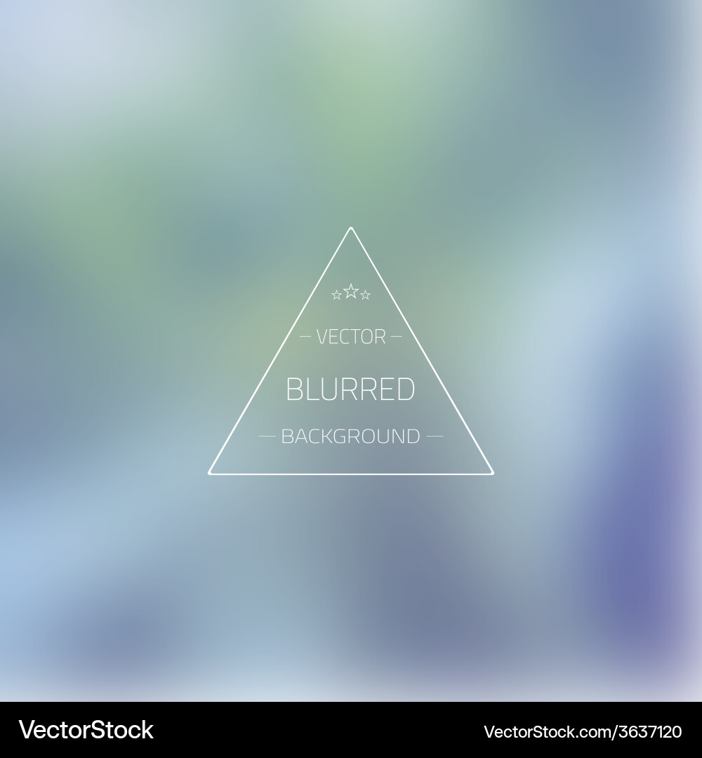 Abstract gradient mesh blurred background vector image