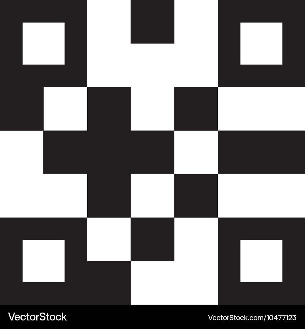 Qr quick response code Vector Image