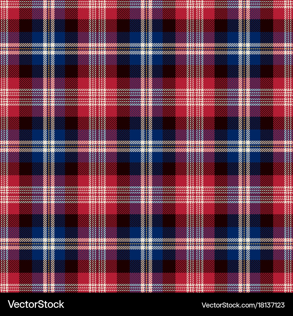 Tartan seamless pattern background Vector Image