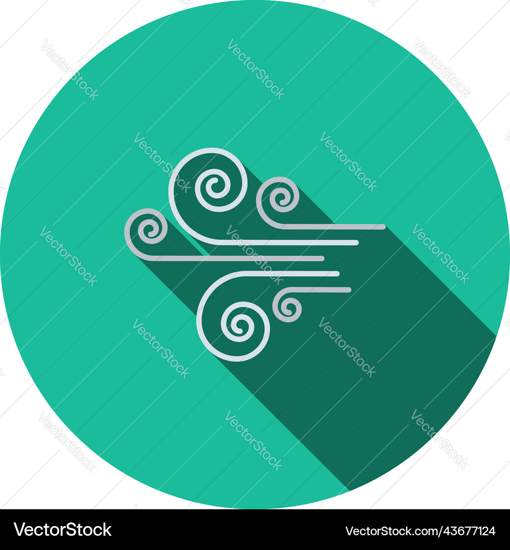 Wind icon Royalty Free Vector Image - VectorStock