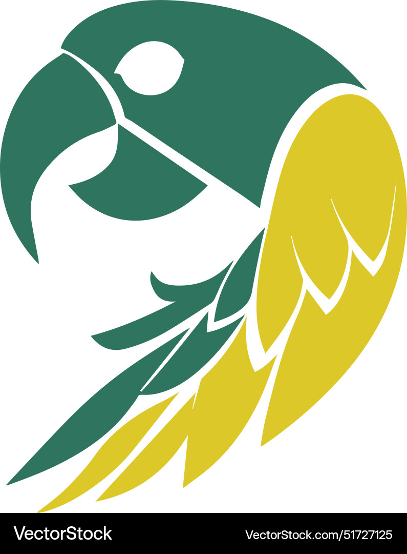 Parrot logo Royalty Free Vector Image - VectorStock
