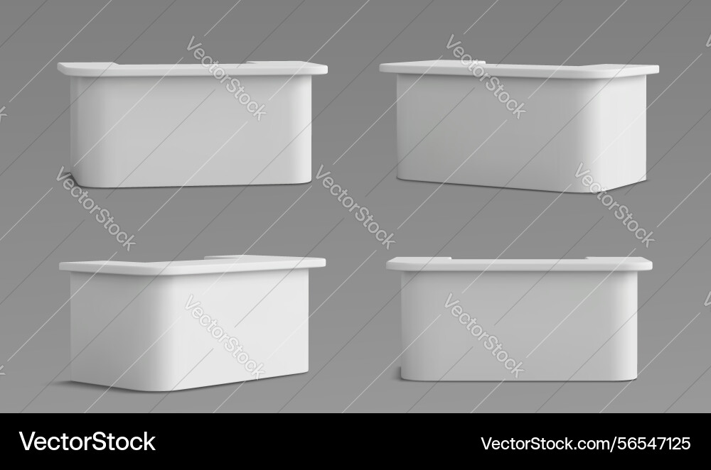 Reception tables set Reception tables set vector image