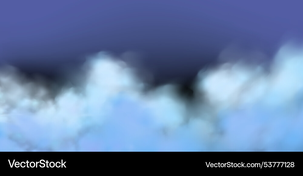 Black background with gray blue clouds creating Black background with gray blue clouds creating vector image
