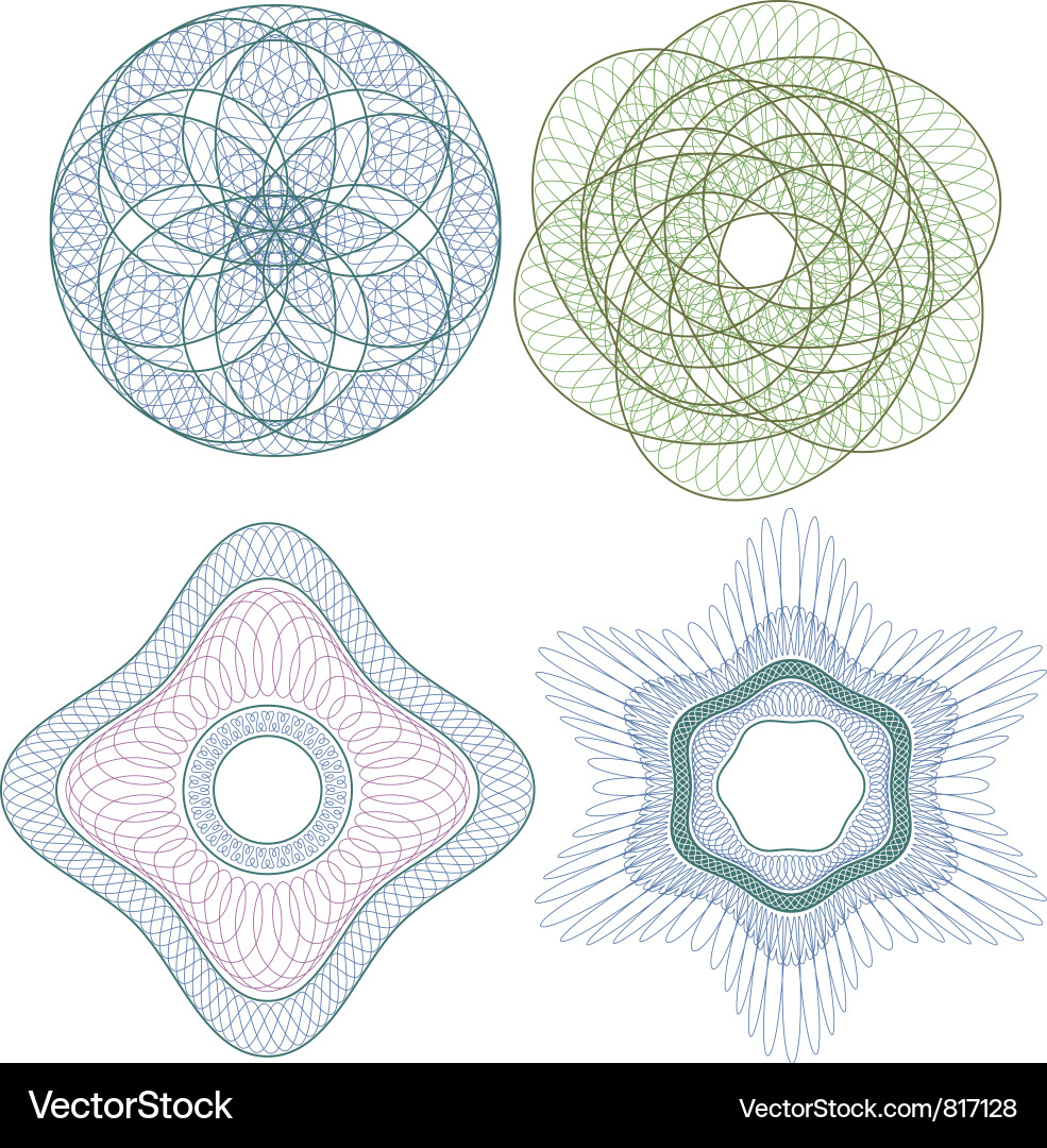 Intricate Circular Pattern vector image