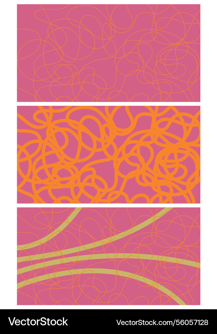 Set of abstract dynamic scribble lines soft Set of abstract dynamic scribble lines soft Vector Image