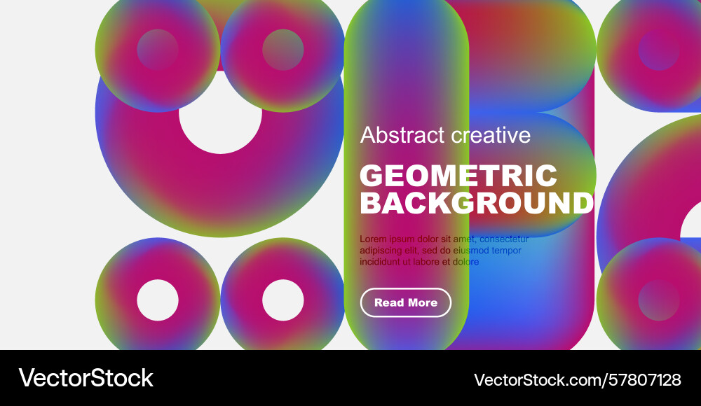 Vibrant overlapping circles create colorful Vibrant overlapping circles create colorful vector image